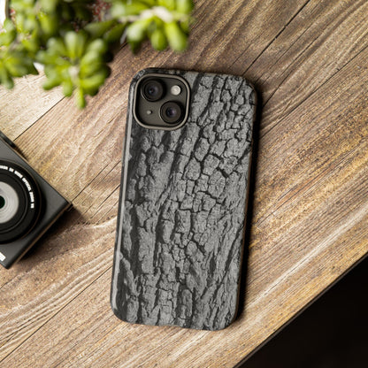 Rustic Bark Phone Case - Tough and Durable Protection