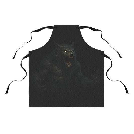 Fierce Werewolf Apron - Best Accessories | Gothic Decor Store | Buy Online