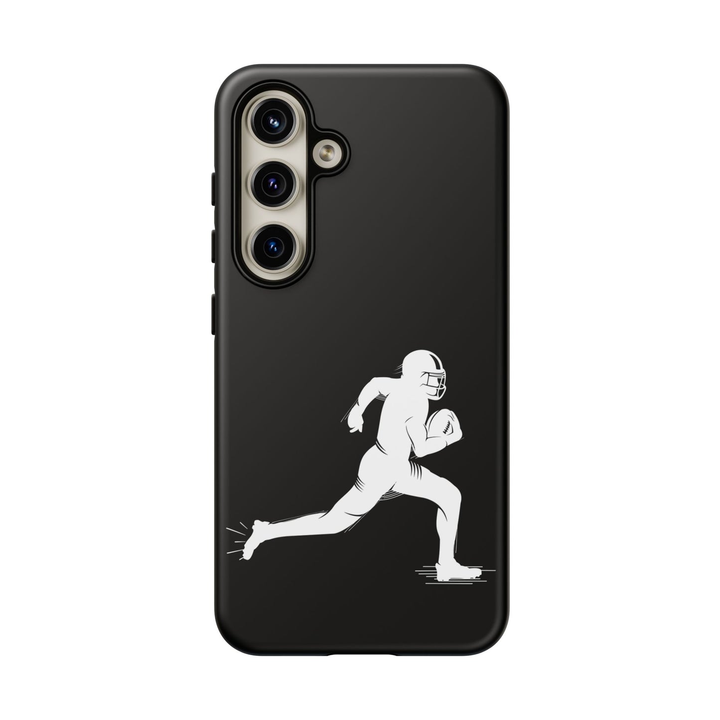 Football Player Phone Case, Tough Cases, Sports Phone Cover, Gift for Athletes, iPhone & Samsung Accessories, Running Player Design