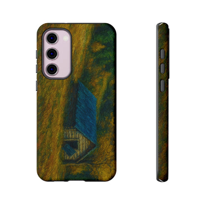 Artistic Phone Case by Tough Cases, Nature-Inspired Phone Protection, Unique Gift for Nature Lovers, Stylish Accessory, Fall Aesthetic