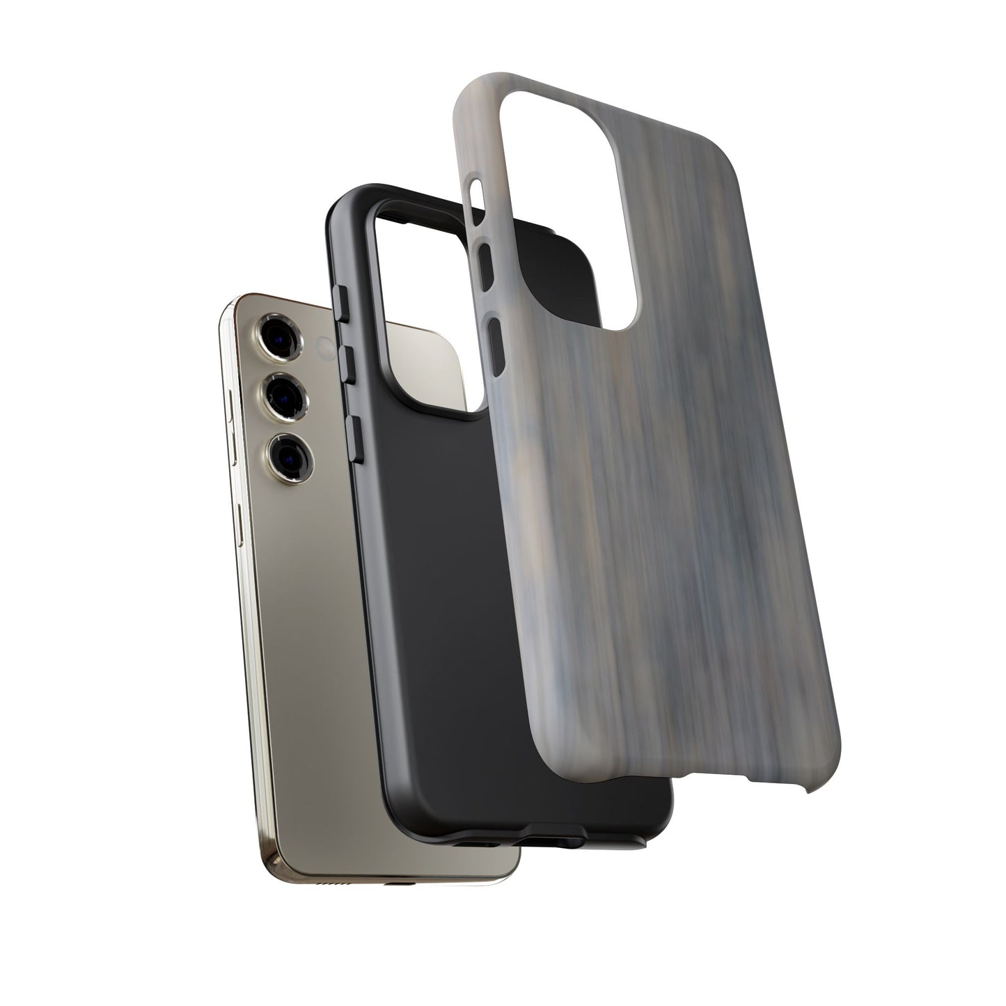 Stylish Tough Phone Case - Durable Protection with Modern Marble Design