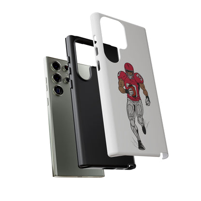 Football Player Tough Case, Sports Phone Cover, Athlete Gift, Tough Phone Case, Fall Sports, Football Lover's Accessory