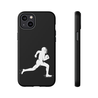 Football Player Phone Case, Tough Cases, Sports Phone Cover, Gift for Athletes, iPhone & Samsung Accessories, Running Player Design