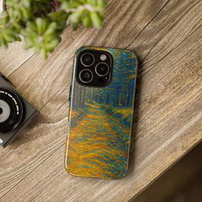 Artistic Phone Case for Nature Lovers, Tough Cases, Vibrant Design, Gift for Friends, Phone Accessories, Unique Artwork
