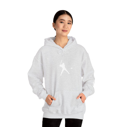 Sporty Unisex Baseball Hooded Sweatshirt, Casual Hoodie for Athletes, Perfect for Gifts, Comfy Streetwear, Ideal for Sports Events, Personal Use