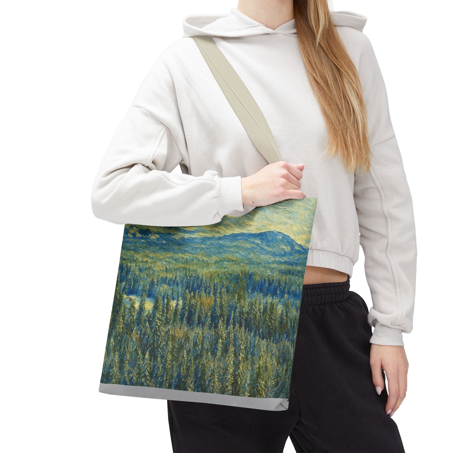 Nature-Inspired Tote Bag, Eco-Friendly Carryall, Bohemian Style Purse, Art Tote, Great Gift for Nature Lovers, Shopping Bag, Travel [...]