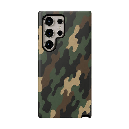 Camouflage Phone Case, Tough Cases, Military Style, Unique Phone Accessories, Gift for Him, Durable Phone Cover
