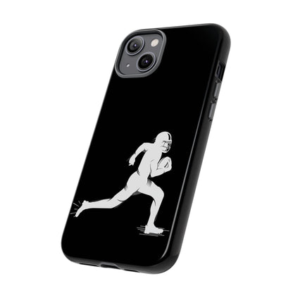 Football Player Phone Case, Tough Cases, Sports Phone Cover, Gift for Athletes, iPhone & Samsung Accessories, Running Player Design