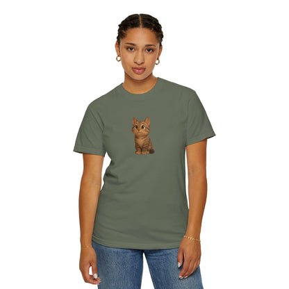 Cute Cat Graphic T-Shirt, Casual Wear, Cat Lover Gift, Everyday Tee, Animal Lover Apparel, Perfect for Birthdays & Holidays