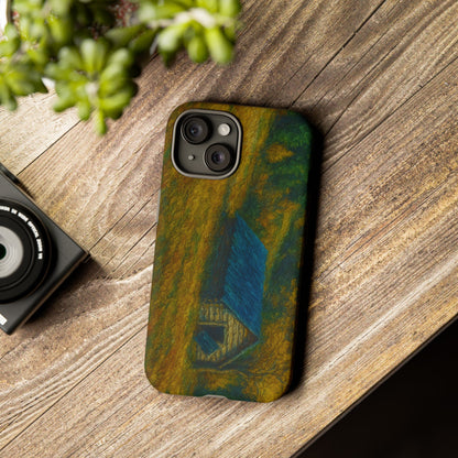 Artistic Phone Case by Tough Cases, Nature-Inspired Phone Protection, Unique Gift for Nature Lovers, Stylish Accessory, Fall Aesthetic