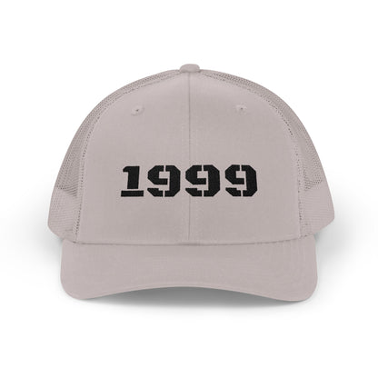 Retro 1999 Snapback Trucker Cap | Vintage Style Cap for nostalgia lovers, Birthday Gift, 90s Cap, Unisex Fashion Accessory
