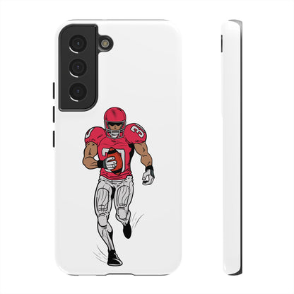 Football Player Tough Case, Sports Phone Cover, Athlete Gift, Tough Phone Case, Fall Sports, Football Lover's Accessory