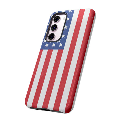 American Flag Phone Case - Patriotic Cell Cover, Tough Cases, USA Pride, Independence Day Gift, Veteran's Day, Phone Protection