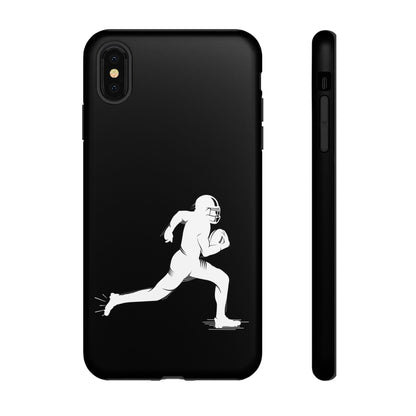 Football Player Phone Case, Tough Cases, Sports Phone Cover, Gift for Athletes, iPhone & Samsung Accessories, Running Player Design