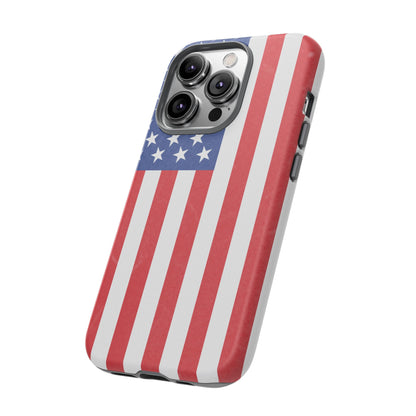 American Flag Phone Case - Patriotic Cell Cover, Tough Cases, USA Pride, Independence Day Gift, Veteran's Day, Phone Protection