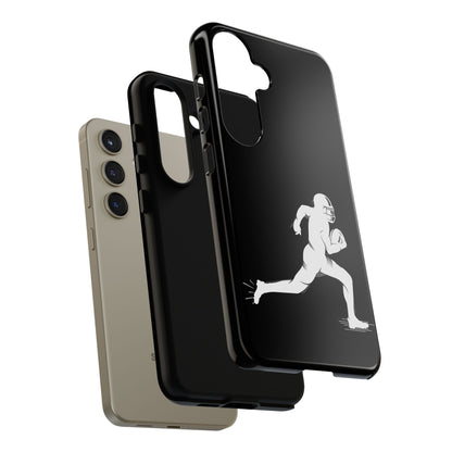 Football Player Phone Case, Tough Cases, Sports Phone Cover, Gift for Athletes, iPhone & Samsung Accessories, Running Player Design