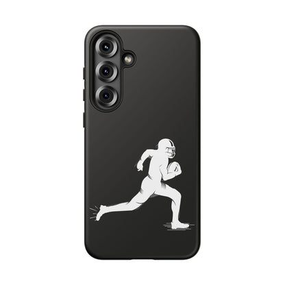 Football Player Phone Case, Tough Cases, Sports Phone Cover, Gift for Athletes, iPhone & Samsung Accessories, Running Player Design