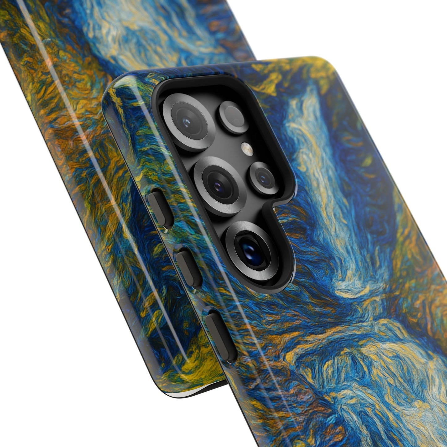 Artistic Phone Case - Waterfall Design, Unique Gift, Phone Accessory, Nature Lover, Original Artwork