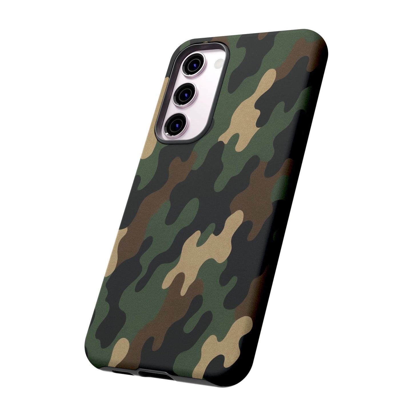 Camouflage Phone Case, Tough Cases, Military Style, Unique Phone Accessories, Gift for Him, Durable Phone Cover