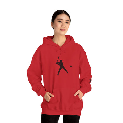 Baseball Themed Unisex Hoodie, Streetwear, Sports Fan Sweatshirt, Gift for Athletes, Casual Wear, Fall Fashion