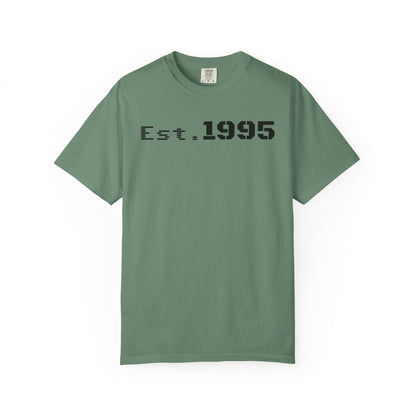 Vintage Est. 1995 T-Shirt, Retro Unisex Tee, Perfect Gift for Birthdays, Casual Wear, Nostalgic Apparel