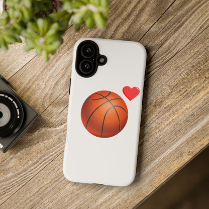 Basketball Phone Case, Love Basketball Case, Sports Gift, Athletic Style, Unique Phone Cover