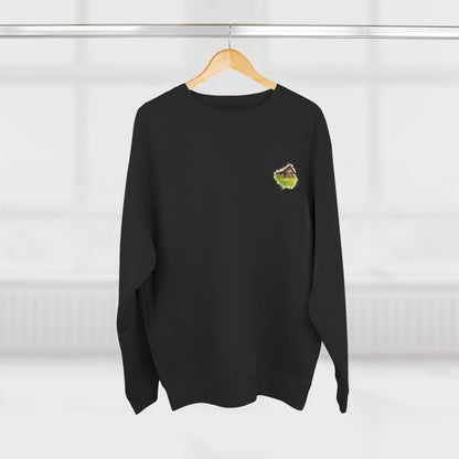 Cozy Art Print Crewneck Sweatshirt: Nature Lover, Graphic Sweater, Unique Gift, Home Decor Apparel, Casual Style