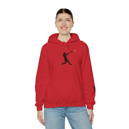 Baseball Swing Unisex Hoodie - Perfect Gift for Athletes, Sports Enthusiasts, Cozy Layer for Cool Days, Great for Team Spirit