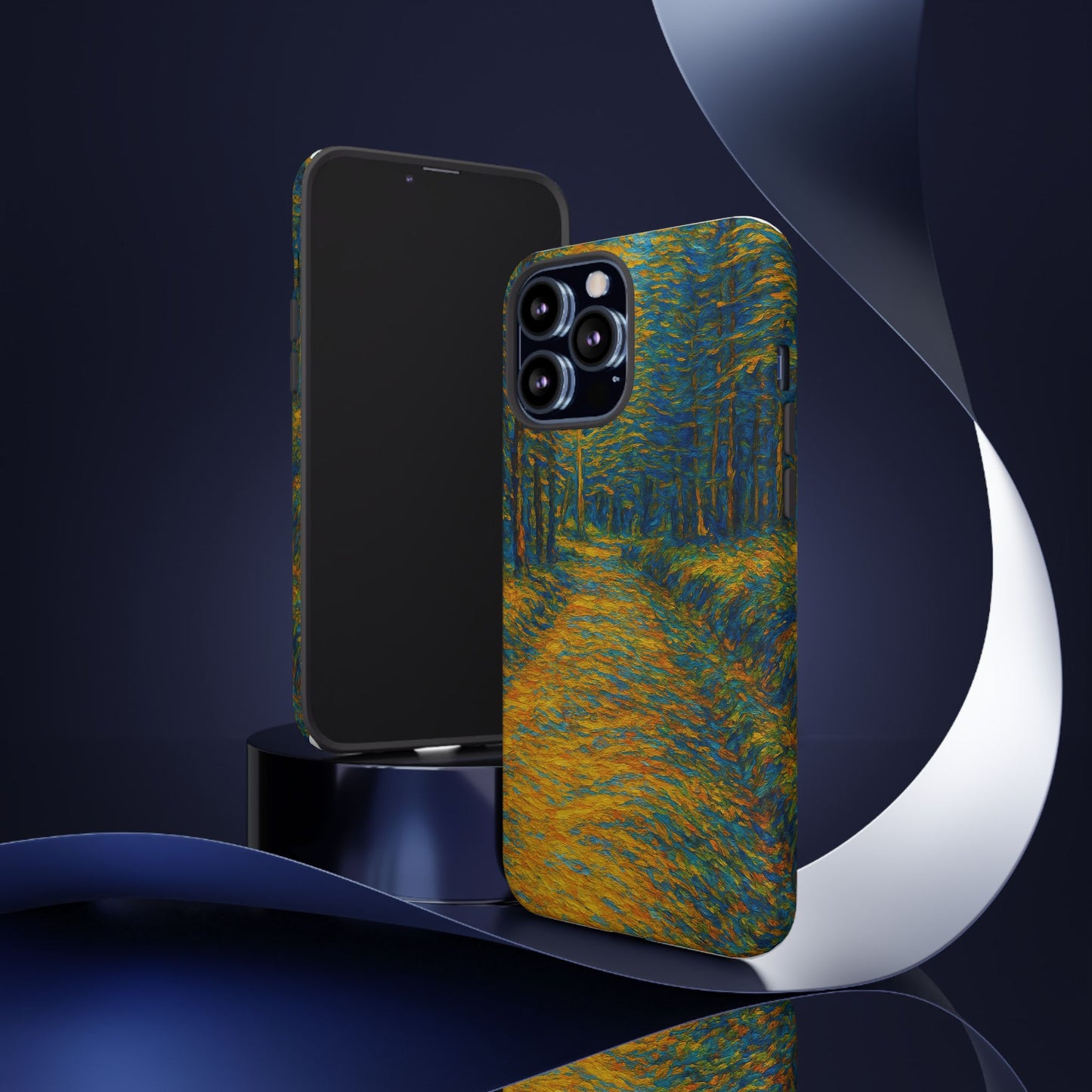 Artistic Phone Case for Nature Lovers, Tough Cases, Vibrant Design, Gift for Friends, Phone Accessories, Unique Artwork