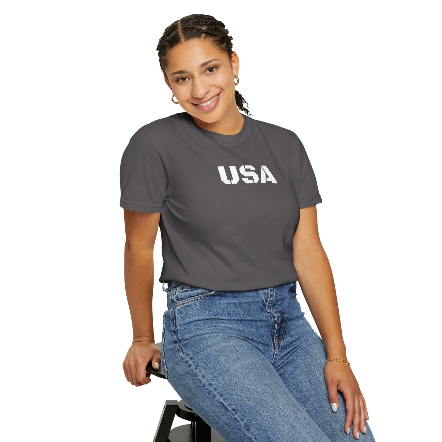 USA Vintage Unisex T-Shirt, Soft Cotton Tee, Casual Wear, Gifts for Her & Him, Summer Essentials, Independence Day Apparel
