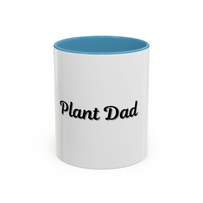 Plant Dad Accent Coffee Mug - Perfect Gift for Gardening Enthusiasts