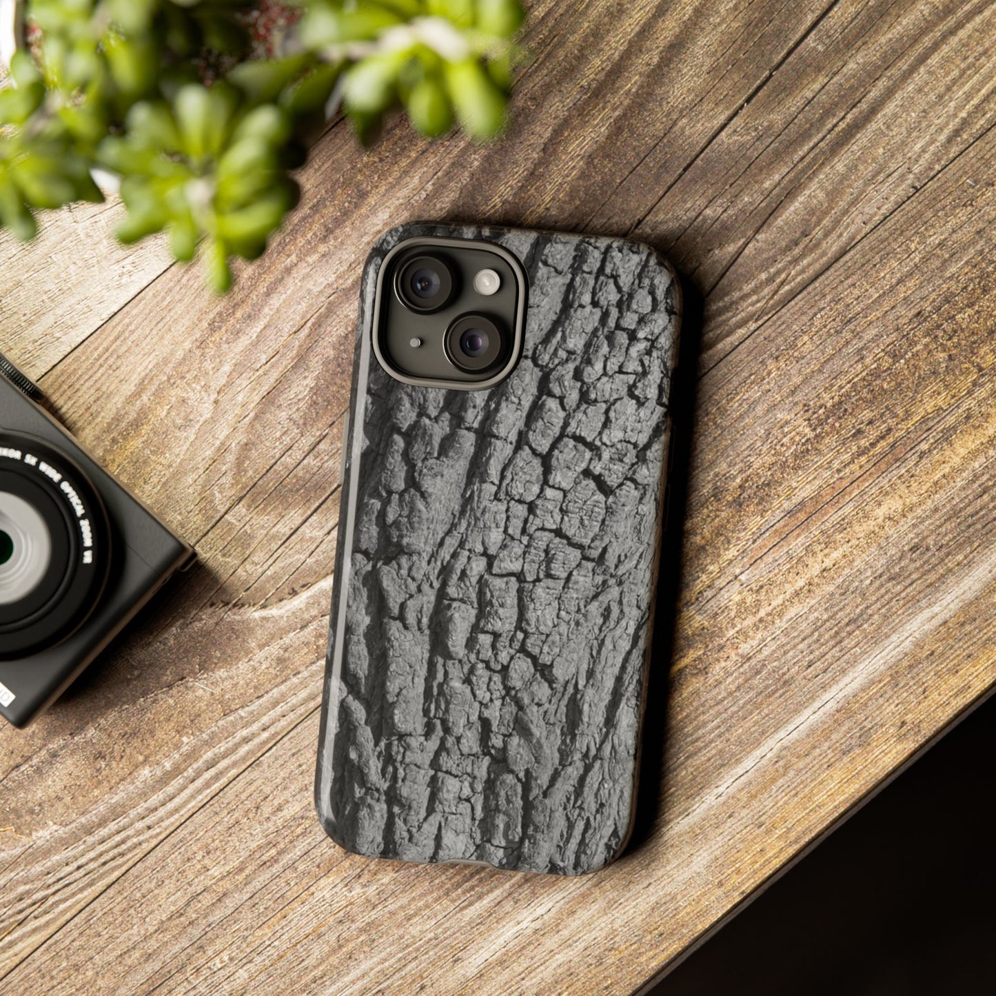Rustic Bark Phone Case - Tough and Durable Protection