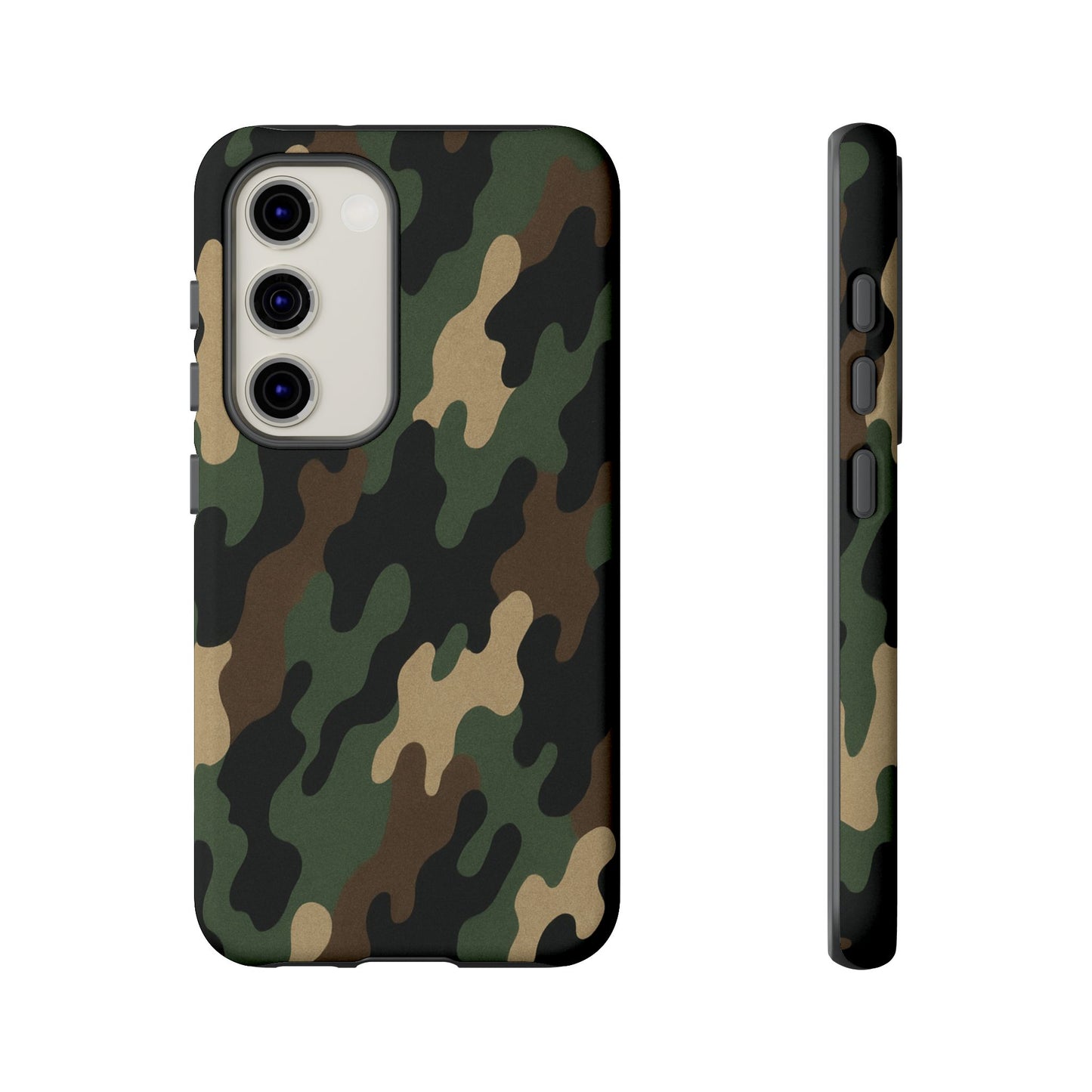 Camouflage Phone Case, Tough Cases, Military Style, Unique Phone Accessories, Gift for Him, Durable Phone Cover