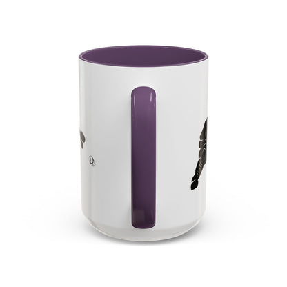 Baseball Catcher Coffee Mug, Sports Gift for Coaches, Black Accent Mug for Fans, Perfect for Birthdays & Celebrations, Unique Cup