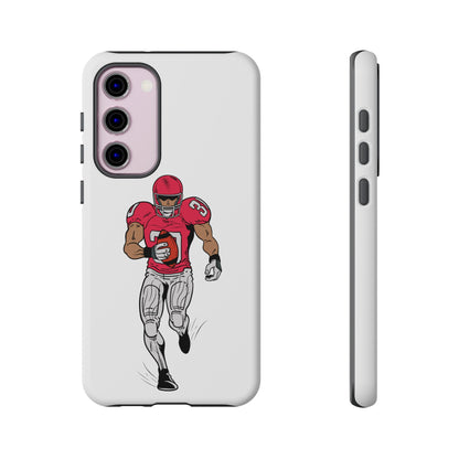 Football Player Tough Case, Sports Phone Cover, Athlete Gift, Tough Phone Case, Fall Sports, Football Lover's Accessory