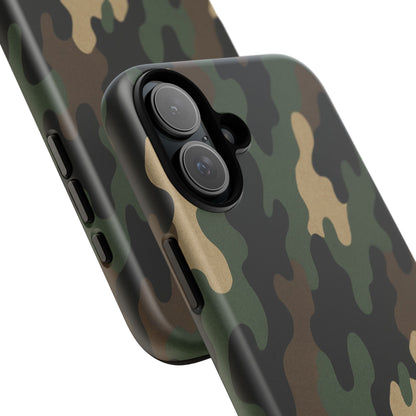 Camouflage Phone Case, Tough Cases, Military Style, Unique Phone Accessories, Gift for Him, Durable Phone Cover