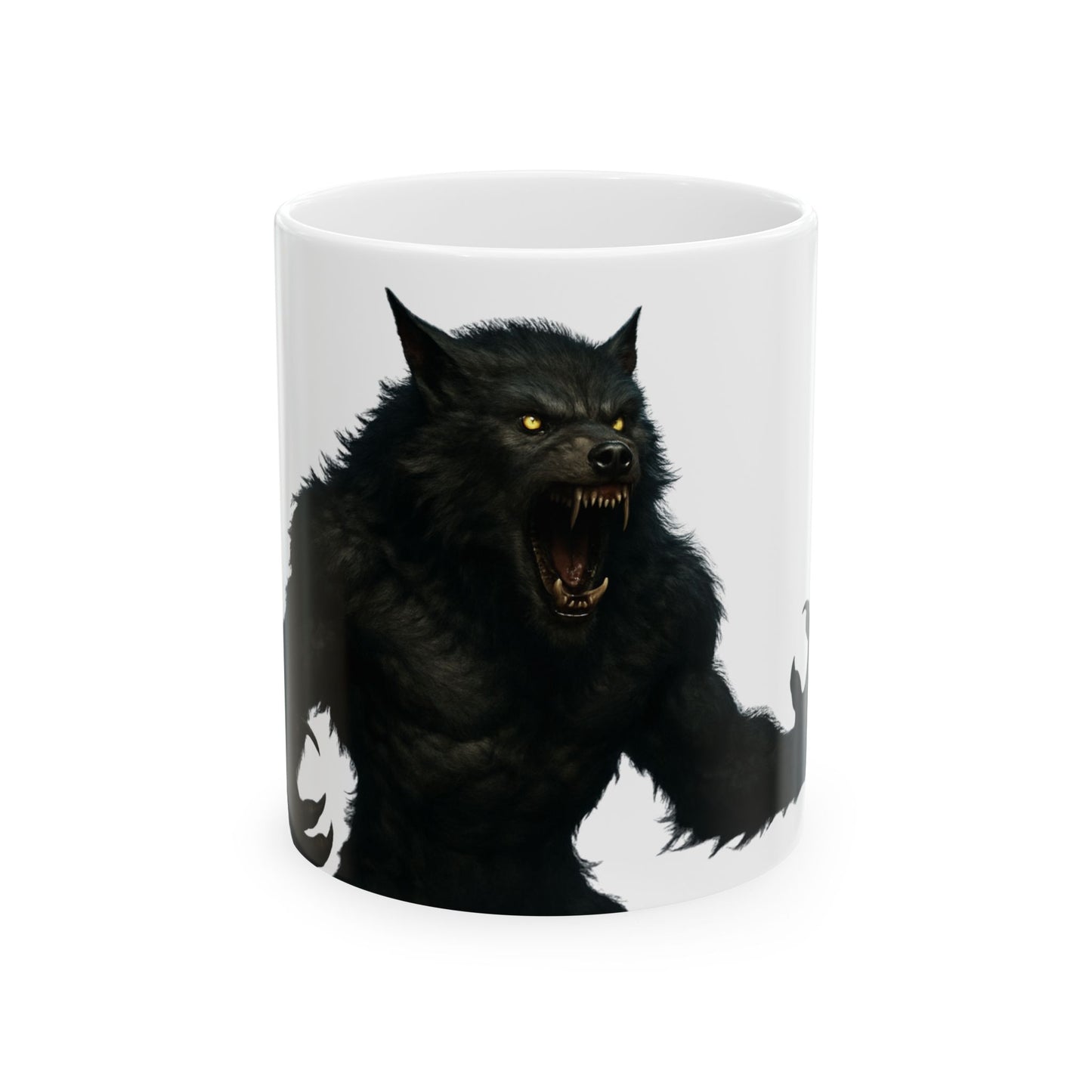 Werewolf Graphic Ceramic Mug - Best Mug | Gothic Decor Store | Buy Online