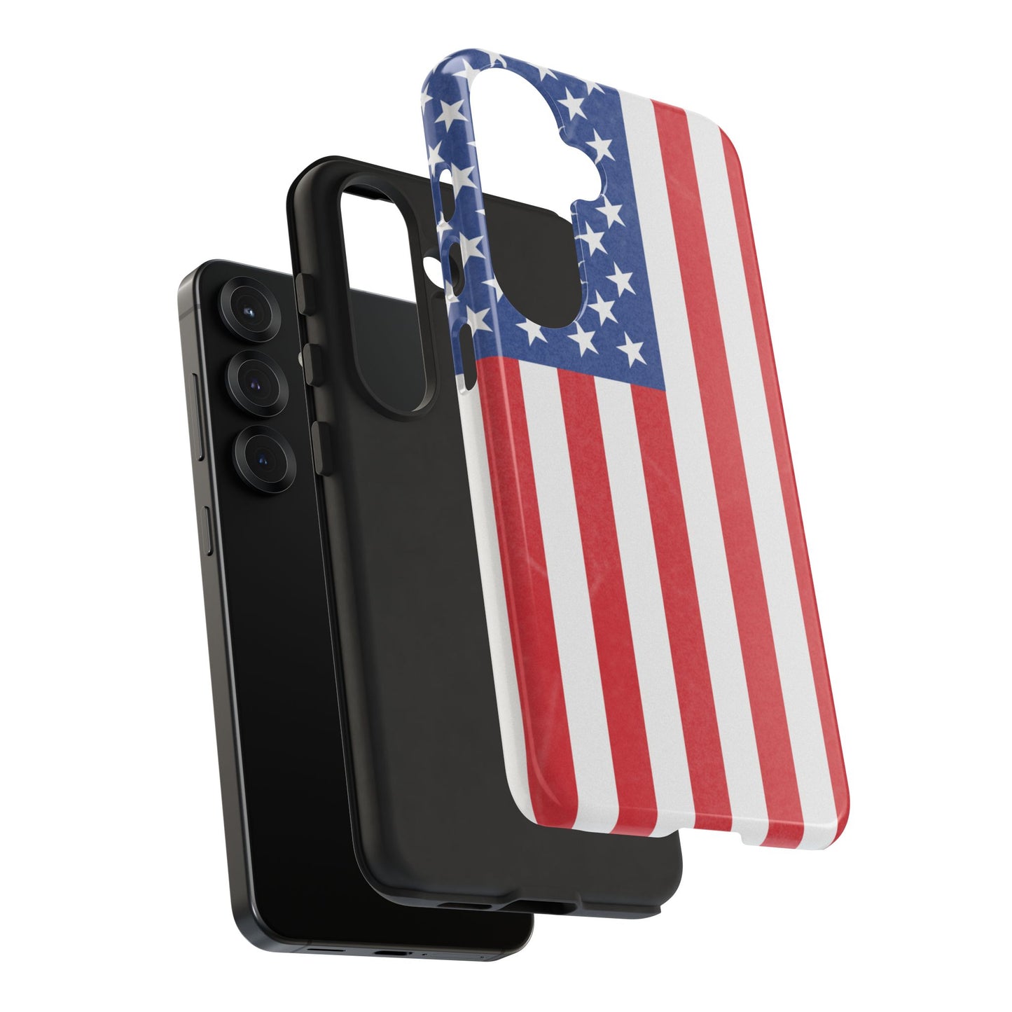 American Flag Phone Case - Patriotic Cell Cover, Tough Cases, USA Pride, Independence Day Gift, Veteran's Day, Phone Protection