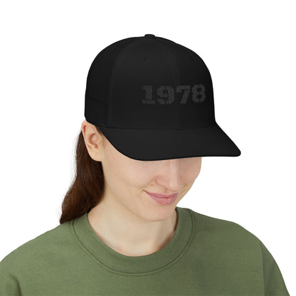 Custom Embroidered Snapback Trucker Cap | Birthday Gift, Fashion Accessory, Casual Wear, Unisex Gift, Vintage Style Hat