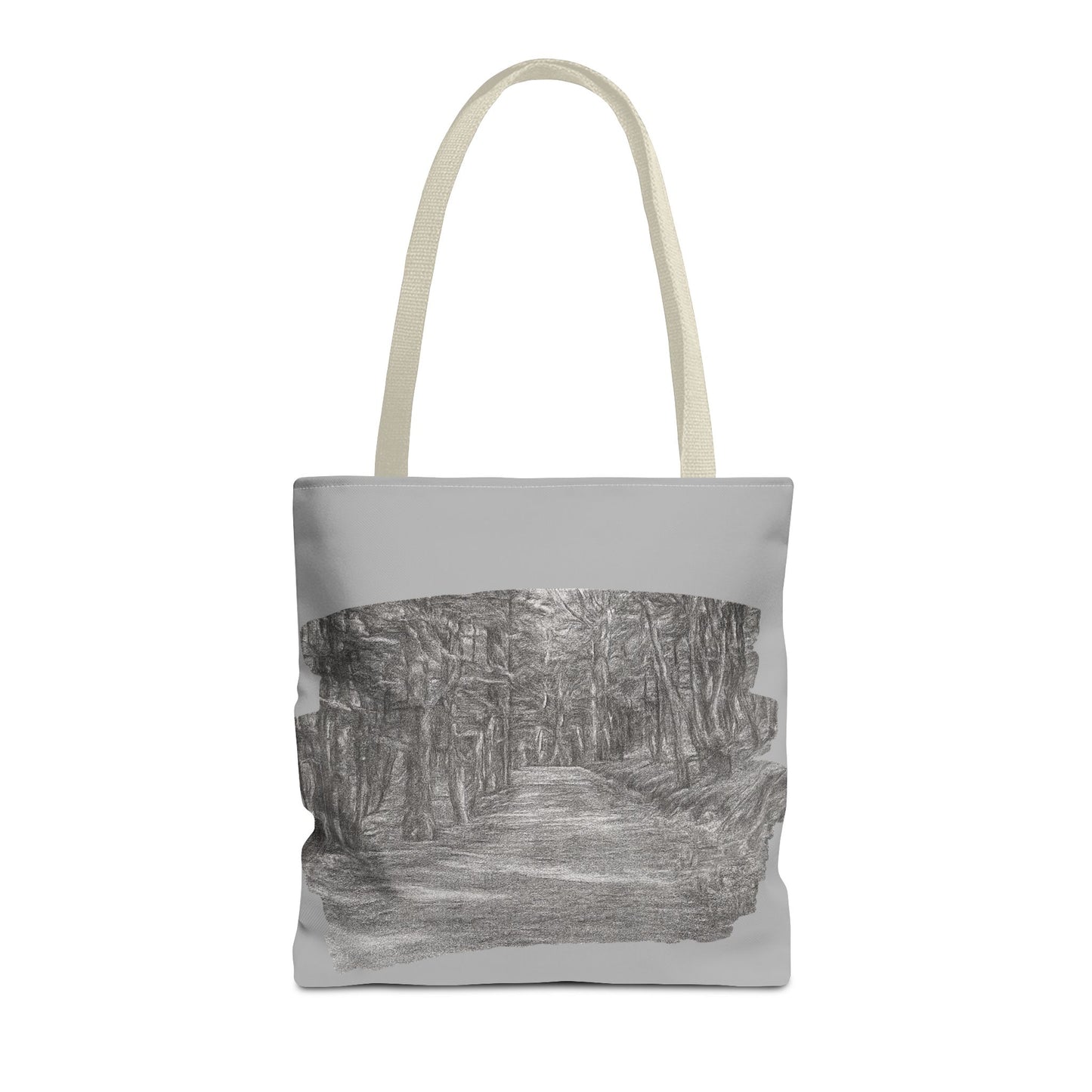 Scenic Path Tote Bag, Reversible Tote, Eco-Friendly Shopper, Outdoor Adventure Bag, Gift for Nature Lovers, Stylish Carryall