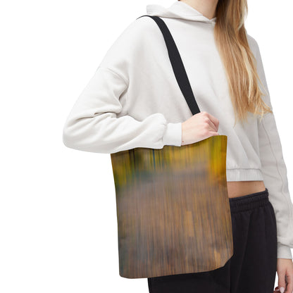 Abstract Art Tote Bag - Stylish and Eco-Friendly Diagonal Stripes for Everyday Use