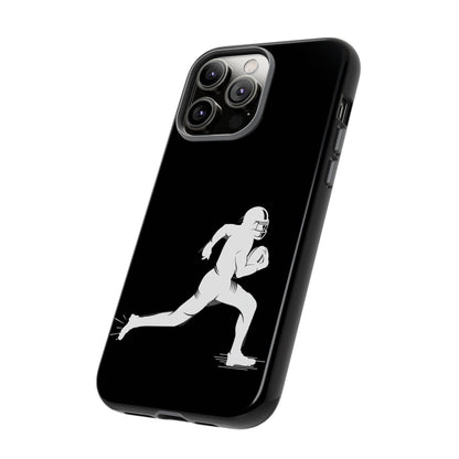 Football Player Phone Case, Tough Cases, Sports Phone Cover, Gift for Athletes, iPhone & Samsung Accessories, Running Player Design