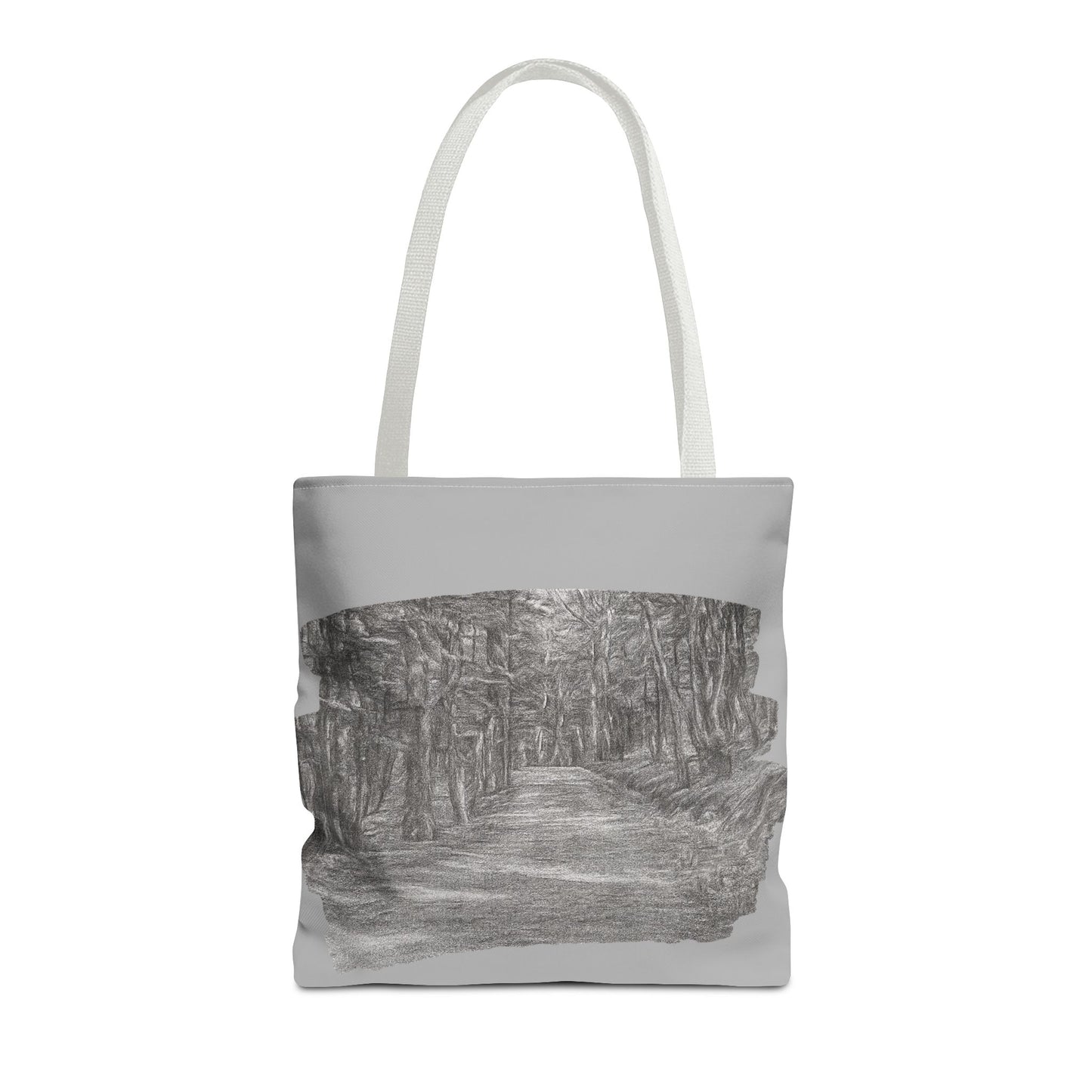 Scenic Path Tote Bag, Reversible Tote, Eco-Friendly Shopper, Outdoor Adventure Bag, Gift for Nature Lovers, Stylish Carryall