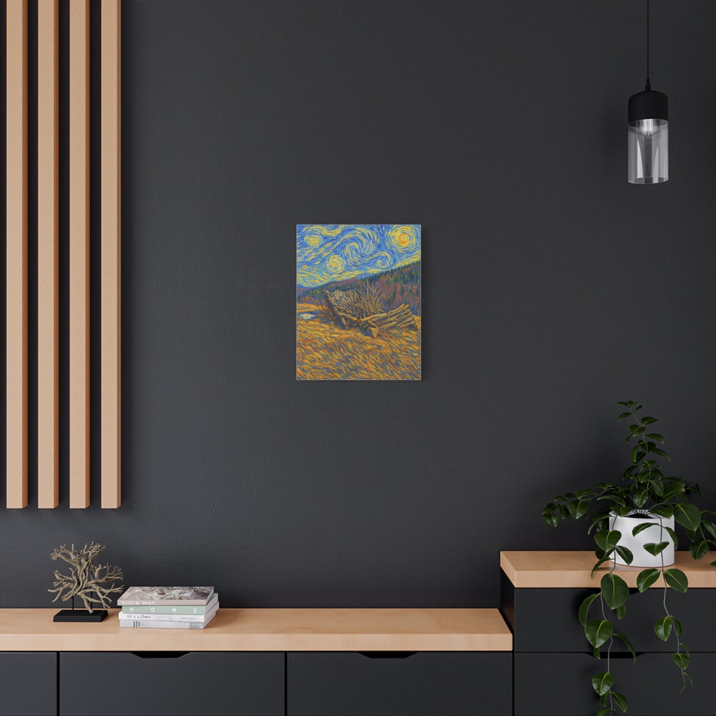 Artistic Van Gogh Style Canvas Wall Art, Nature Inspired Decor, Home Aesthetic, Gift for Art Lovers, Gallery Wall Piece, Living Room Decor, [...]