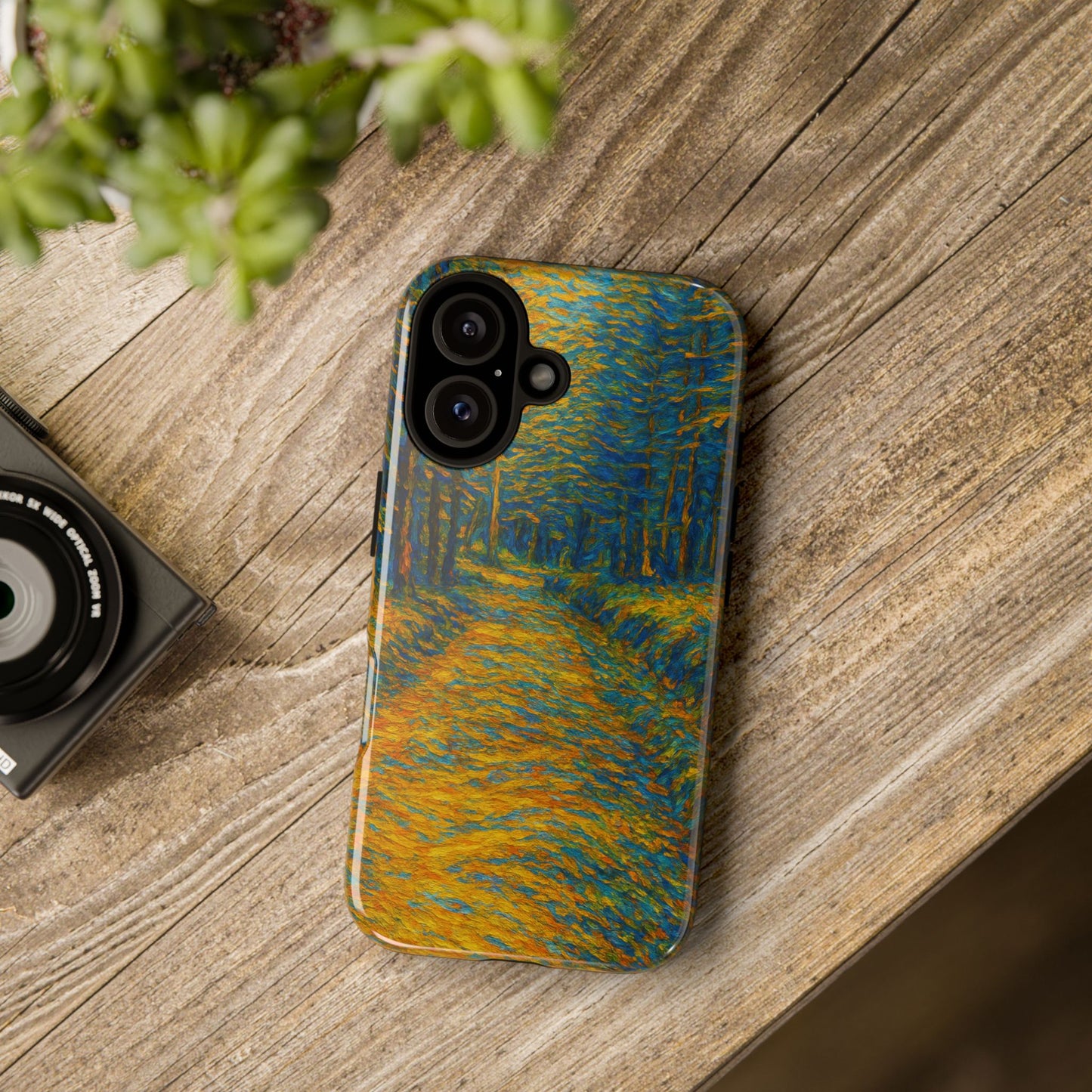 Artistic Phone Case for Nature Lovers, Tough Cases, Vibrant Design, Gift for Friends, Phone Accessories, Unique Artwork