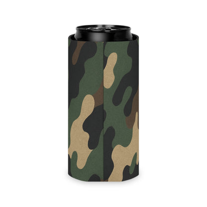 Camouflage Can Cooler | Beverage Insulator, Outdoor Parties, Gifts for Him, Hunting Accessories, Camping Gear