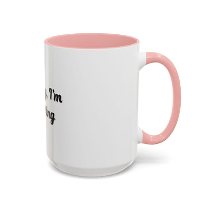 Introvert Coffee Mug - Go Away, I'm Introverting - Black Accent for Relaxing Moments