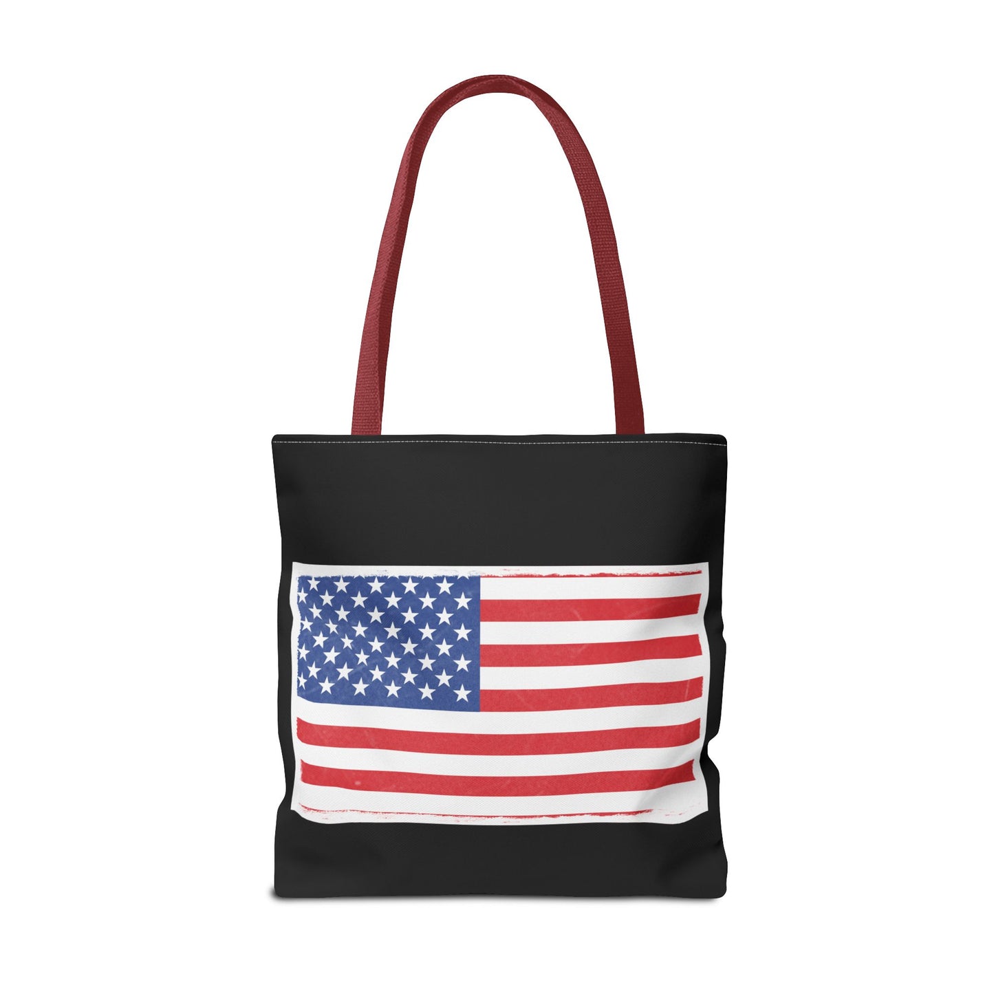 Patriotic Tote Bag, American Flag Carryall, Beach Bag, Reusable Shopping Tote, Independence Day Gift