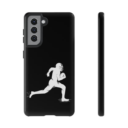 Football Player Phone Case, Tough Cases, Sports Phone Cover, Gift for Athletes, iPhone & Samsung Accessories, Running Player Design
