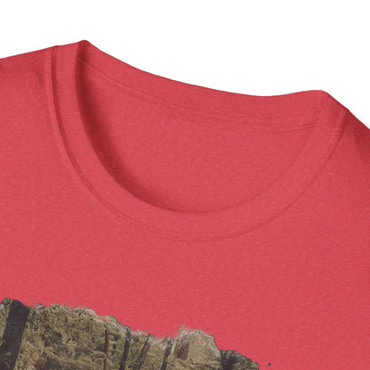 Nature-Inspired Unisex Softstyle T-Shirt | Casual Wear, Outdoor Activities, Gift for Nature Lovers, Relaxed Fit T-Shirt, Eco-Friendly Style